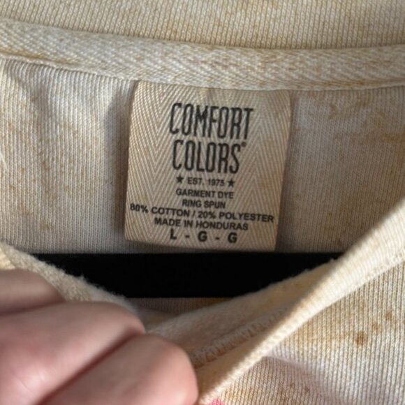 Billy Strings • Spring 2023 Tour Crewneck Sweatshirt Comfort Colors | Men’s L - Picture 4 of 6